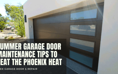 Summer Garage Door Maintenance Tips to Beat the Phoenix Heat